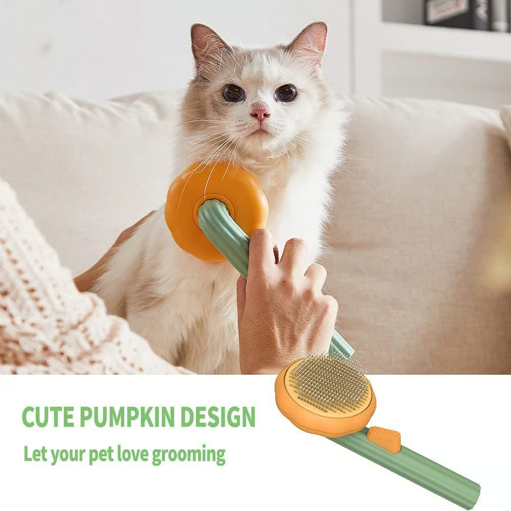 Self-Cleaning Dog & Cat Slicker Brush